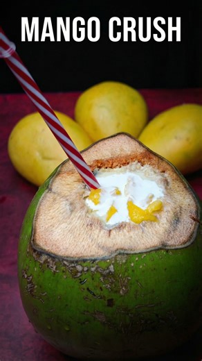 Mango Coconut Crush 🥭🥥