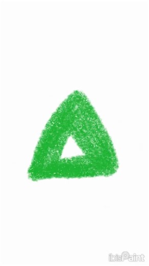 三角からカエルを描いてみた！#お絵かき #イラスト #ショート動画 #カエル