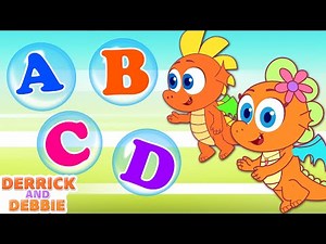 ABC Bubbles Song 🔠 Learn the Alphabet | Nursery Rhymes for Kids by Derrick and Debbie