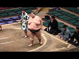 A giant sumo wrestler weighing 252kg! Dewanojo!
