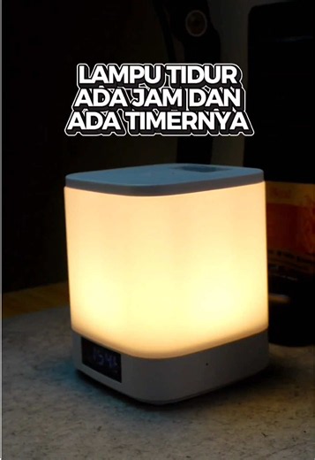 Lampu Tidur Aesthetic Multifungsi dengan Timer & LED Display
