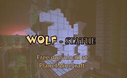 Free Download! - Wolf Statue design Minecraft Map