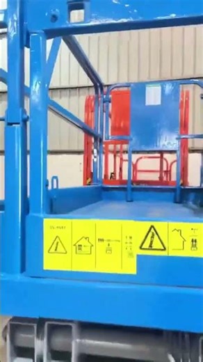 Genie 12 meter lift truck#elevator #mobilescissorlift #scissorlift #workplatform
