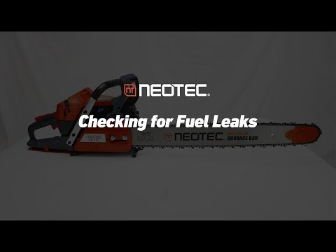 Neotec Chainsaw NH865&NH872 Checking Fuel Leaks