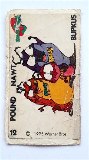 #1996_Warher_Bros. #POUND_NAWT_BUPKUS #наклейки_1996_року