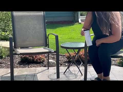 JOINHOM Outdoor Side Table Small Patio End Table All Weather Review