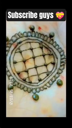 Easy mandala mehndi design ||#henna #mehndi #aesthetic #mandala #shorts