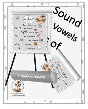 THE SOUNDS VOWELS MAKE ANCHOR CHART