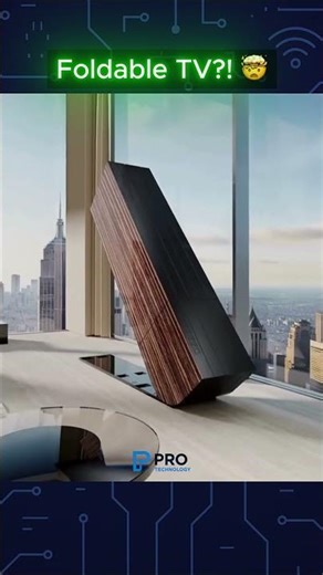 How Does This Foldable TV Appear Out of Nowhere?! 🤯📺
