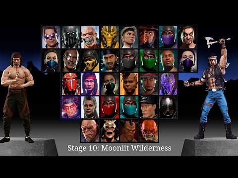 Mortal Kombat Trilogy Remaster, Mugen, Liu Kang Starting.