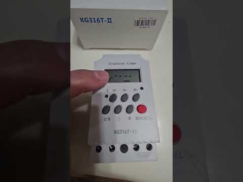 วิธีการตั้งค่า Timer Digital KG316T-II แบบง่ายๆ