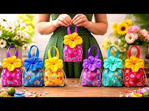 15 Minutes Cute and Extremely Easy Gift Bag Sewing Ideas 🎁 Newest Design Gift Bag Sewing Ideas 🛍