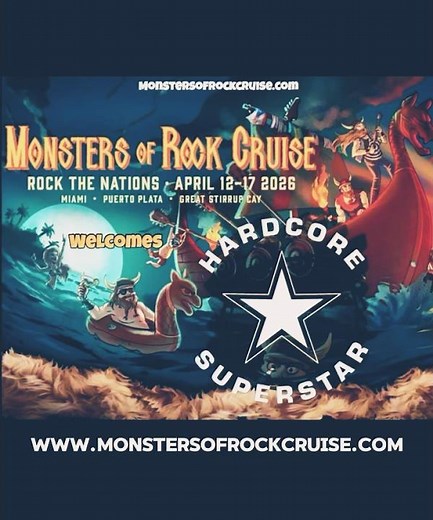 Monsters of Rock Cruise we are coming for you! Ready?