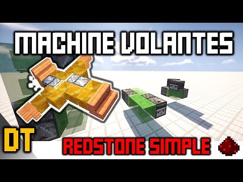 MACHINE VOLANTE SIMPLE: MINECRAFT GUIDE 1.16 & 1.17