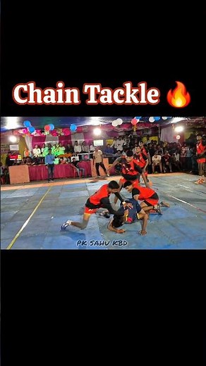 ChainTackle 🔥 #shorts #kabaddi