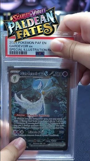 PSA Grade Reveal: Paldean Fates Gardevoir SIR! #pokemon #psareveal #tcg