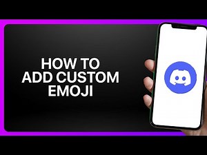 How To Add Custom Emoji In Discord ! Tutorial