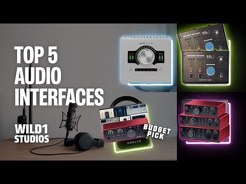 Top 5 Audio Interfaces for 2025!