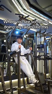 689K views · 835 reactions | “Hanging leg raises are one of the most butchered core exercises out there — even on the ‘easy’ captain’s chair. Stop just swinging your legs up. Instead, think about curling your spine from the bottom up, like squeezing out the last drop of toothpaste. That’s how you actually torch your abs. #fyp #Fitness #gym #bodybuilding” | Physique | Facebook