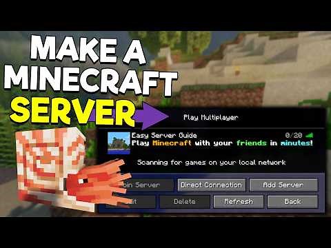 How To Make a Minecraft Server in 1.21.11