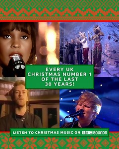 115K views · 51 reactions | What's the best EVER UK Christmas number 1..? 樂 Christmas Music Mixes | Listen on BBC Sounds  https://bbc.in/3lqZlIp | BBC Sounds | Facebook