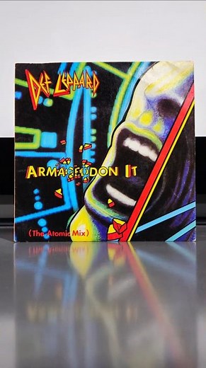 Def Leppard - Armageddon It: The Atomic Mix (Vinyl Single, 1988) #rock #music #defleppard #vinyl