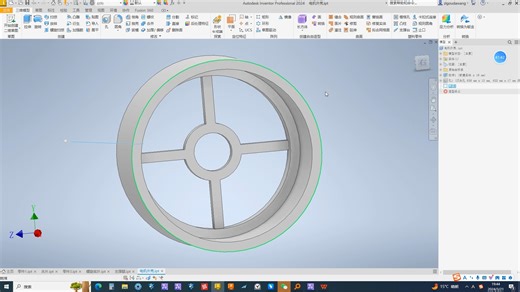 inventor六旋翼无人机建模加装配