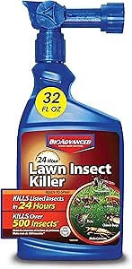 BioAdvanced 24 Hr Lawn Insect Killer, Ready-to-Spray, 32 oz, 5,333 Sq Ft