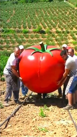 Worlds Biggest 50ft Tomato Harvest! 🍅🌍 (50FT MONSTER #GiantTomato