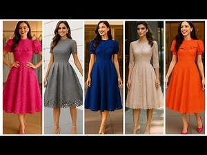 Top Knee Length Dress Outfits You’ll Love | Stylish & Classy Looks