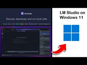 Discover, download and use Local LLMs With LM Studio on Windows11