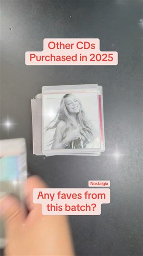 #cd #cdcollection #2025 #haul #pop #lgbt #thrift #shopping #love #mariahcarey #hereforitall #lorde