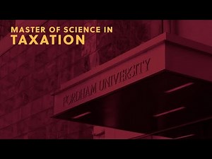 The Gabelli School's Masters in Taxation