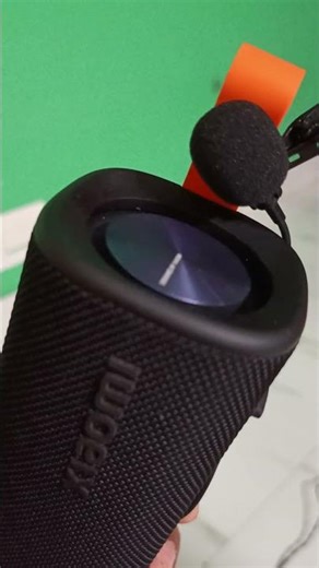 Xioami 30 watt outdoor Bluetooth speakers sound test through mic. 😍