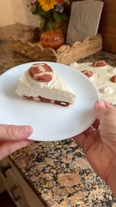 The perfect dessert for game days! 🏈🍰 RECIPE: 2 packs Pillsbury football sugar cookies (save a few for topping)1 ¼ cups heavy cream 24 oz cream cheese, softened3 Tbsp powdered sugar¾ cup sugar¼ cup sour cream1 ½ tsp lemon juice( I forgot)2 tsp vanilla Whipped Cream Topping2 cups heavy cream 1/4 cup sugar 1 tsp vanilla Directions Cookie Crust: Preheat oven to 350°F. Press cookies into the bottom of a greased 9″ springform pan. Bake 15 minutes or until lightly golden. Cool.Filling: Whip 1 ¼ cups