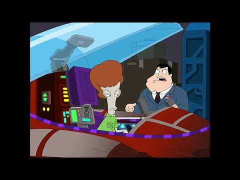 American Dad - The alien inside is merely a crash test dummy