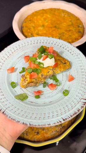 Kristy Hawk on Instagram: "Taco Pie This is one of our favorite meals! My entire family loves it. I double the recipe now to make 2 pies because 1 just isn’t enough for our family of 6. This recipe calls for my homemade taco seasoning and my homemade salsa. Those recipes can be found in my cookbooks and meal plans as well as on my page. www.Kristysketolifestyle.com RECIPE - Makes 1 pie with 8 pieces INGREDIENTS: 1 lb ground beef 2 Tbsp Kristy’s homemade taco seasoning 4 eggs 2/3 cup heavy cream