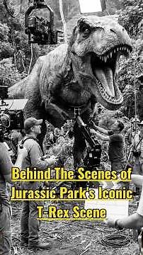 Behind the scenes of Jurassic Park's Iconic T-Rex Scene