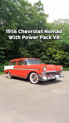 The iconic 1956 Chevrolet Nomad