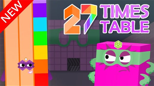 Numberblocks - 27 Times Table 全流程