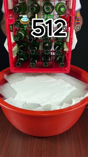 Amazing Water Tube Experiment with Tissues Paper