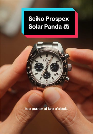 Seiko Prospex Solar Panda: Affordable Chronograph Style