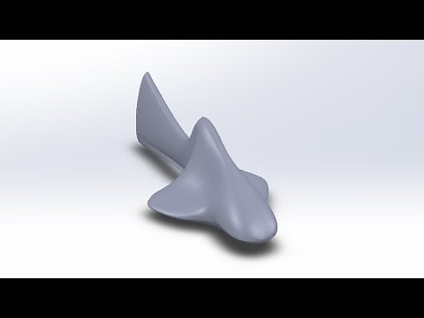 Make a Shark in Solidworks (Surfacing, Lofting, Troubleshooting) |JOKO ENGINEERING|