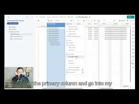 How to Integrate Project Schedules into a Master Schedule with Smartsheet