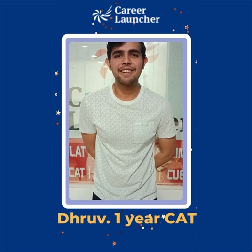 Career Launcher South Ex Delhi on Instagram: "🎯 Focused Prep. Confident Future. 🎯 Meet Dhruv Tokas, a CAT 2025 aspirant shaping his B-School journey with Career Launcher South Ex! 📚💼 💬 “Joining the CAT Program at CL South Ex has been a turning point in my preparation. The structured classes, insightful mock test analysis, and one-on-one mentor guidance have helped me improve steadily in every section. The environment here keeps me motivated and focused on my IIM goal every single day.” — Dh