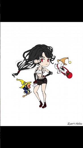 Tifa Lockhart | #art , #artist , #drawing , #illustration , #finalfantasy