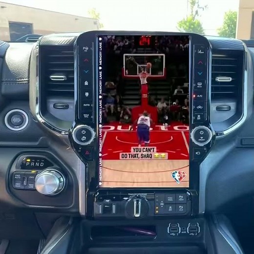13.6" Tesla Style Android Auto CarPlay Screen Radio Stereo Upgrade for Dodge Ram 1500 2500 3500