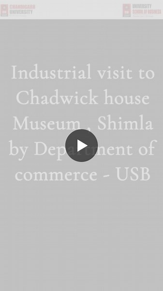 Chandigarh University s BCom Flagship Program: Real-World Exposure at Chadwick House | University School of Business, Chandigarh University posted on the topic | LinkedIn