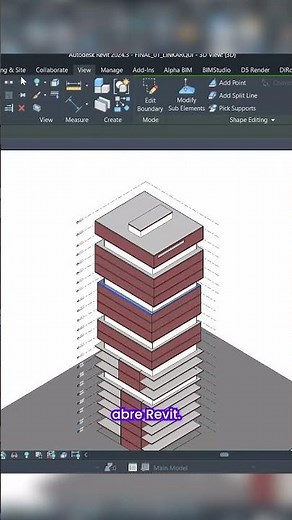 ¡Aprende cómo compartir un archivo de Rhinoceros a Revit! #shorts #rhinoceros #tutorial #tips