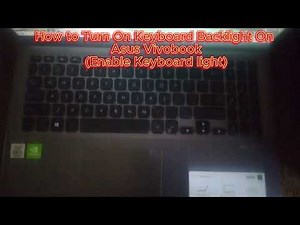Asus Vivobook Keyboard light On Off (Enable Keyboard Backlight) | 2025 #asusvivobook #asus